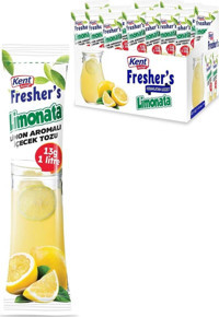 Kent Fresher's Limonata Limon Aromalı İçecek Tozu 48x13 gr