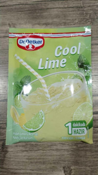 Dr. Oetker Cool Lime Misket Limonu Aromalı İçecek Tozu 90 gr