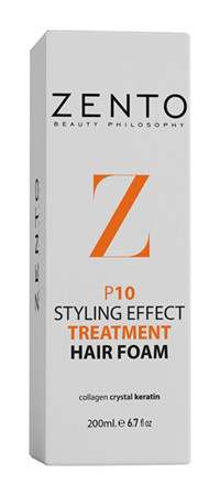 Zento Styling Effect Treatment P10 Tüm Saçlar İçin Şekillendirici Saç Köpüğü 200 ml