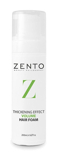 Zento Thickening Effect Volume Tüm Saçlar İçin Şekillendirici Evet Saç Köpüğü 200 ml