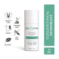 Heal & Flora Pudrasız Ter Önleyici Organik Antiperspirant Roll-On Kadın Deodorant 30 ml