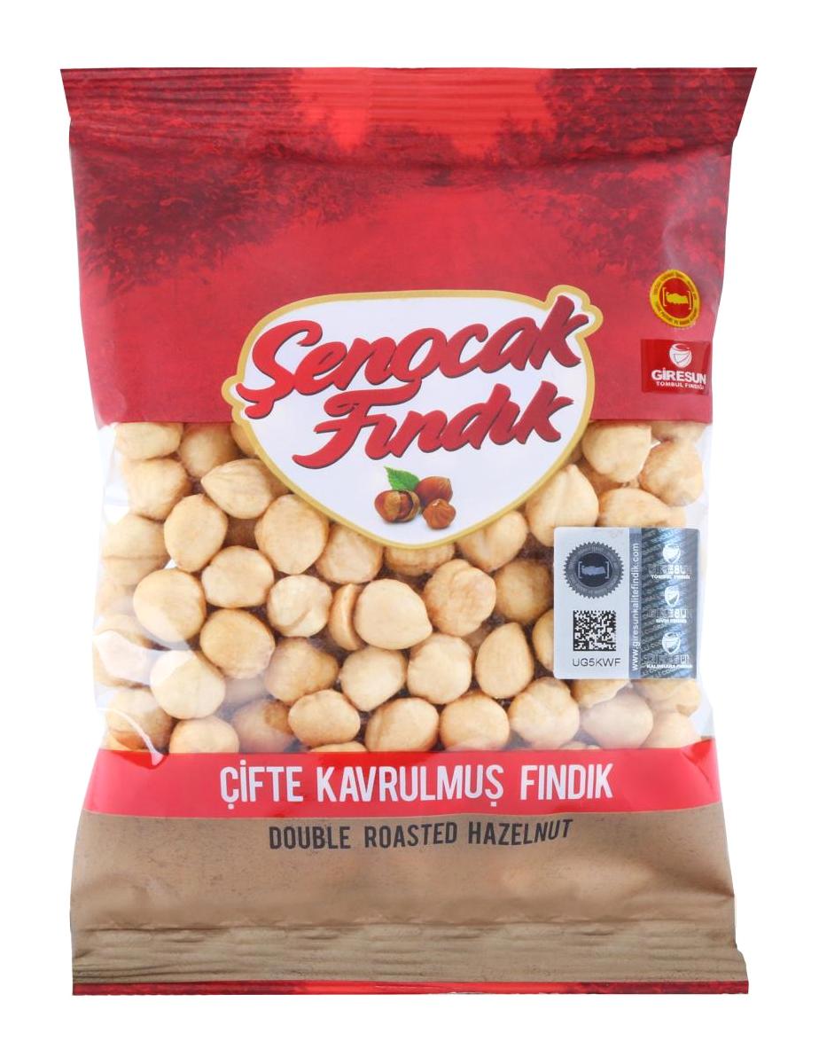 Şenocak Çifte Kavrulmuş Tuzsuz Tane İçi Fındık 200 gr