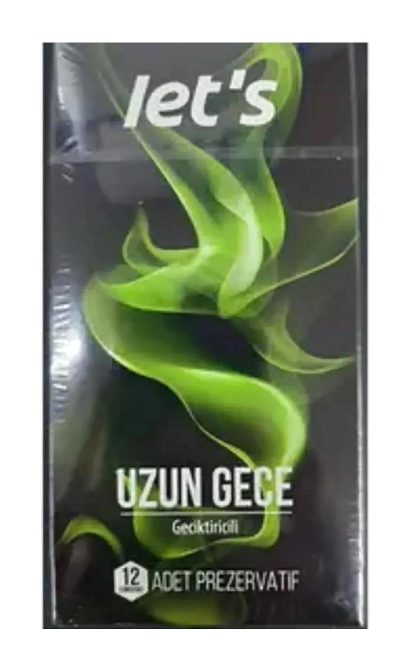 Let's Uzun Gece Geciktiricili Prezervatif 12'li