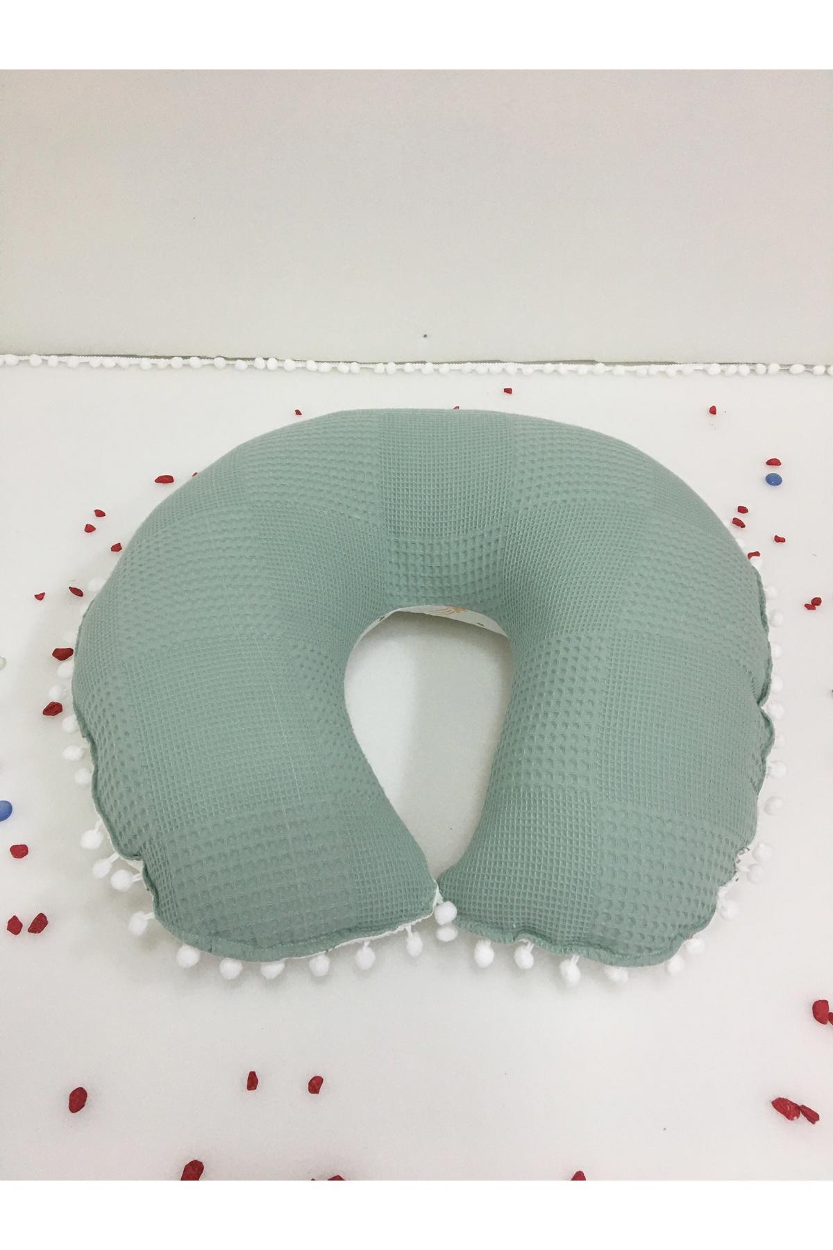 Buse Baby Home Yıkanabilir Yeşil Emzirme Yastığı