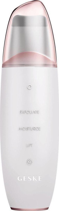 Geske Micro Current Skin Scrubber 9 in 1 Şarjlı Siyah Nokta Temizleme Aleti Beyaz