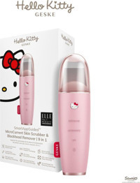 Geske Micro Current Skin Scrubber 9 in 1 Şarjlı Siyah Nokta Temizleme Aleti Pembe