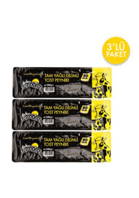 Gündoğdu Tam Yağlı Dilimli Tost İnek Peyniri 3x1.2 kg