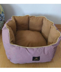 Be Active S Beden Yıkanabilir Tek Fonksiyonlu 40x35x30 cm Simit Kedi Yatağı Pembe