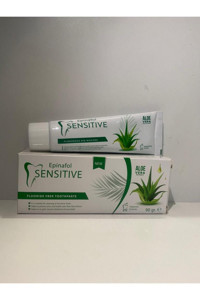 Epinafol Sensitive Aloe Veralı Florürsüz Tüm Yaşlar Diş Macunu 4x90 ml