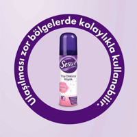 Sesu Köpük Hassas Ciltler İçin Tüm Vücut Kadın Tüy Dökücü Sprey 150 ml