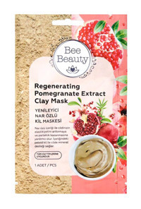 Bee Beauty Yenileyici Nar Özlü Killi Krem Yüz Maskesi