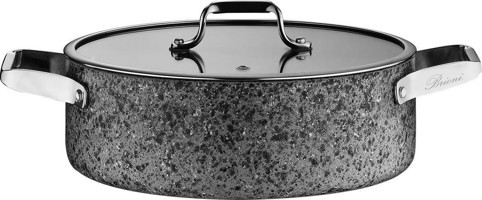 Brioni Stone-H İndüksiyon Granit 30 cm Basık Karnıyarık Tencere