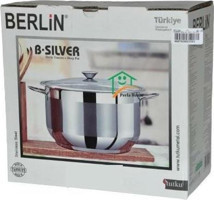 Berlin Tutku İndüksiyon Çelik 28x18 cm Derin Tencere