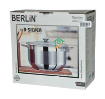 Berlin Tutku İndüksiyon Çelik 24x14 cm Derin Tencere