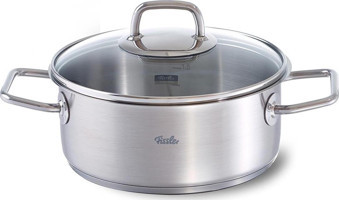 Fissler Viseo İndüksiyon Çelik 20 cm Basık Karnıyarık Tencere