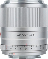 Viltrox AF Gümüş 56 mm f/1.4 Macro Lens