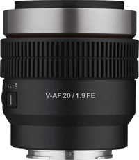 Samyang V-AF 20 mm f/1.9 Teleconverter Lens