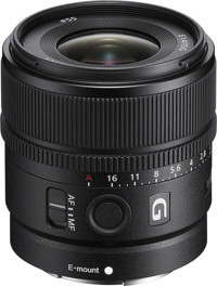 Sony 15 mm f/1.4 Macro Lens