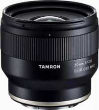 Tamron Di III OSD M 20 mm f/2.8 Teleconverter Lens