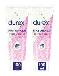 Durex Doğal Su Bazlı Meyveli Kayganlaştırıcı Jel 2 x 100 ml