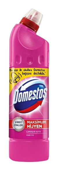 Domestos Pembe Güç Kokulu Konsantre Sıvı Çamaşır Suyu 750 ml
