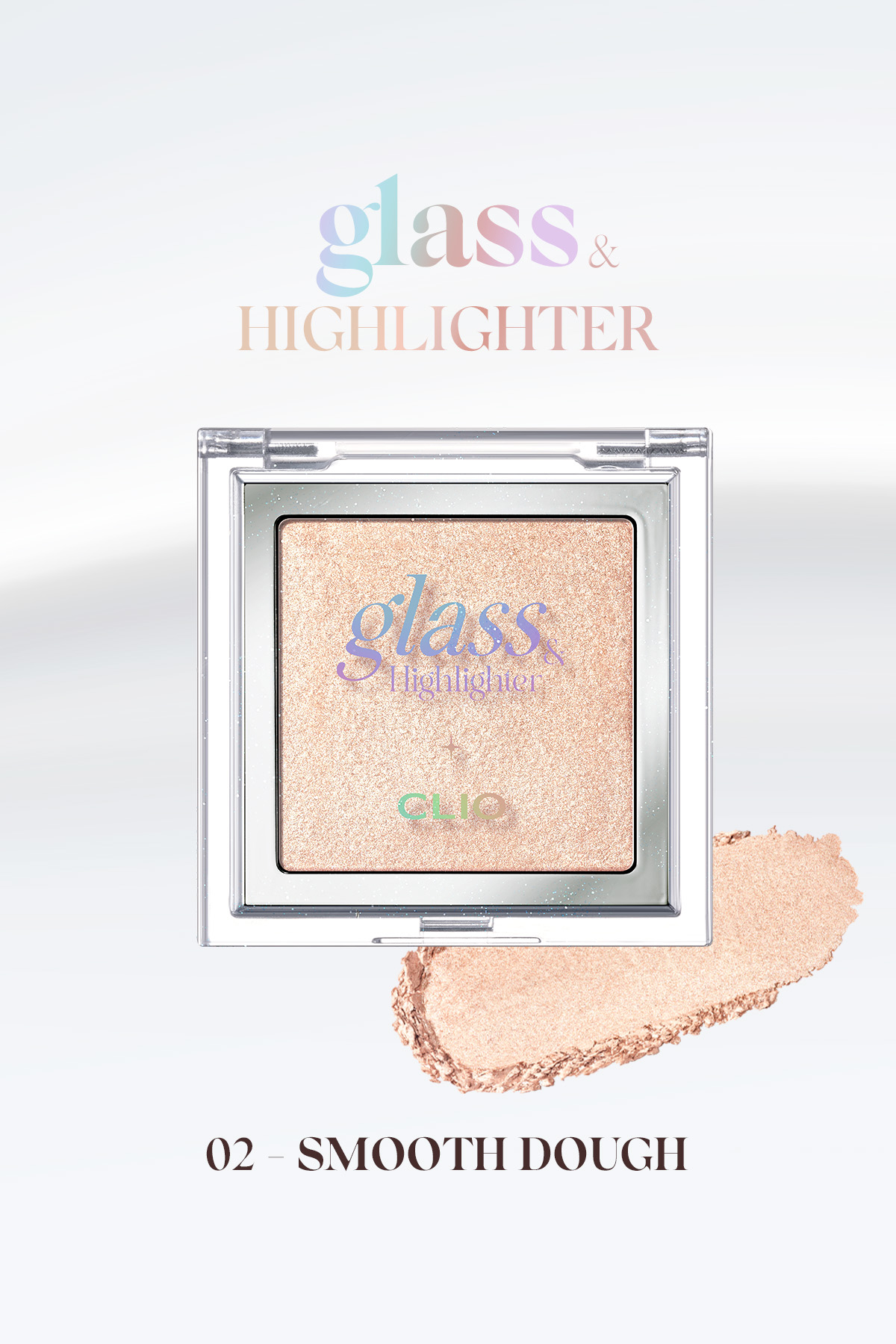 Clio Glass&Highlighter 02 Smooth Dough Toz Pot Highlighter