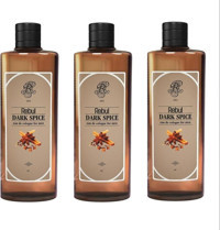 Rebul Dark Spice Cam Şişe Kolonya 3x250 ml