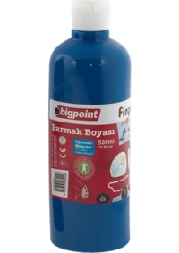 Bigpoint BP749-56 Yıkanabilir 500 ml Tekli Mavi Parmak Boyası