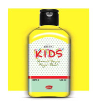 Artdeco Kids Yıkanabilir 500 ml Tekli Sarı Parmak Boyası