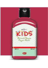Artdeco Kids Yıkanabilir 500 ml Tekli Kırmızı Parmak Boyası