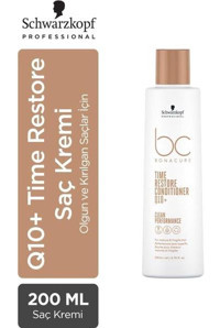 Bonacure Q10+ Time Restore Silikonsuz Yumuşatıcı Keratinli Kuru Saçlar İçin Unisex Saç Kremi 250 ml