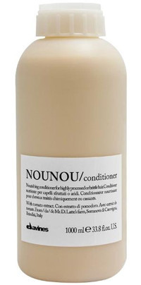 Davines Nounou Zeytinyağı - Havlıcan Sakızı - Kiraz Yağı - Omega 6 Esansiyel Yağ Asidi - A - B - C Vitamini Onarıcı - Besleyici Boyalı Tüm Saçlar İçin Kadın Saç Kremi 1000 ml