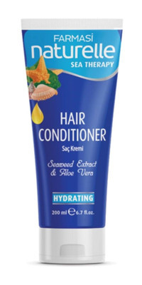 Farmasi Naturella Sea Therapy Aloe Vera Silikonsuz Sülfatsız Nemlendirici Kuru Saçlar İçin Unisex Saç Kremi 200 ml