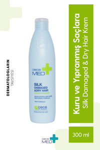 Cecemed Hindistan Cevizi-İpek Proteğini-Kinoa Sütü-Seramid Nemlendirici - Onarıcı Boyalı Kuru Saçlar İçin Unisex Saç Kremi 300 ml