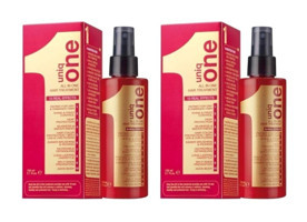 Revlon Uniq One Armut-Ananas-Narenciye Canlandırıcı - Yenileyici Tuzsuz Boyalı Tüm Saçlar İçin Durulanmayan Kadın Saç Kremi 2 x 150 ml