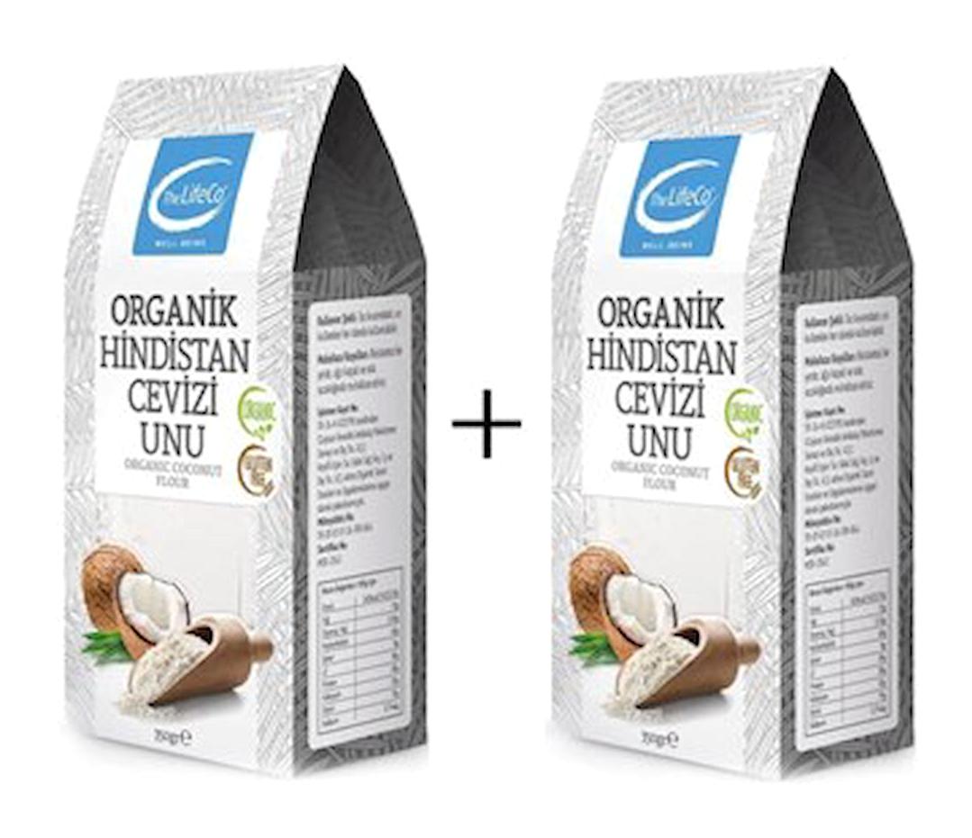 Thelifeco Organik Hindistan Cevizi Unu 2x350 gr