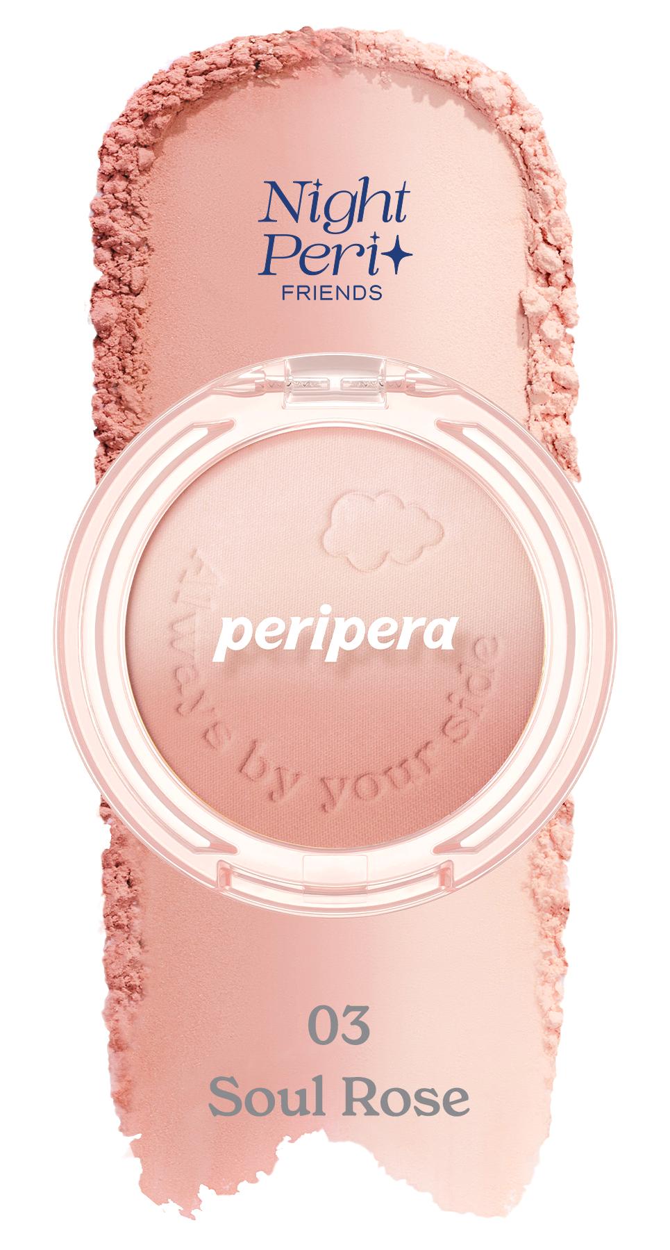Peripera Pure Blushed Custom Cheek Soul Rose 03 Doğal Toz Allık