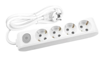 Viko Eko 4'lü Soket 9 metre USB Kablolu Çiftli Akım Korumalı Priz