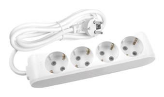 Viko Multi-Let 4'lü Soket 10 metre USB Kablolu Çiftli Akım Korumalı Priz