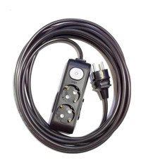 Viko Eko 2'li Soket 6 metre USB Kablolu Çiftli Akım Korumalı Priz