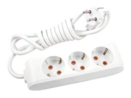 Viko Multi-Let 3'lü Soket 1 metre USB Kablolu Çiftli Akım Korumalı Priz