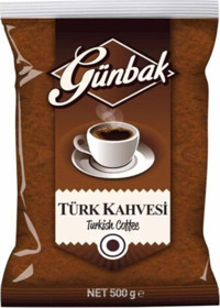 Günbak Sade Orta Kavrulmuş Türk Kahvesi 500 gr