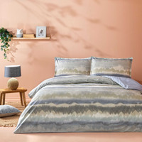 Linens Sc Allday Rıtsan Pamuk Dört Mevsim 200x220 cm Çarşaflı Lastikli Desenli Çift Kişilik Nevresim Takımı Çok Renkli