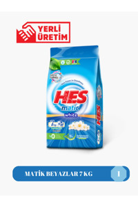 Hes Matik Beyazlar İçin Toz Deterjan 7 kg