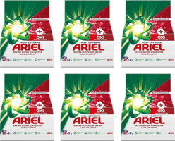 Ariel Oxi Beyazlar İçin 120 Yıkama Toz Deterjan 6x3 kg