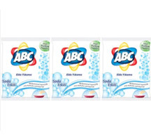 Abc Soda Etkili Beyazlar İçin 48 Yıkama Toz Deterjan 3x600 gr