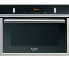 Hotpoint-Ariston Mwk422xhas 40 lt A Enerji Sınıfı Dijital Rustik Ocaksız Tam Boy Ankastre Fırın Siyah