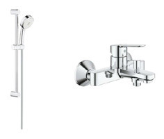 Grohe Kolon ve batarya Sürgülü Mafsallı Masajlı Duş Seti