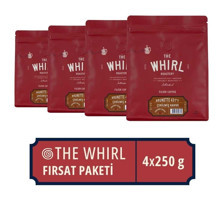 The Whirl Brunette 431°f Çekilmiş Filtre Kahve 4x250 gr