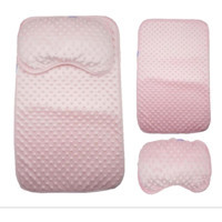 Kuzum Bebe Yastıklı Silinebilir Yıkanabilir Su Geçirmez 30x67 cm Alt Açma Minderi Pembe
